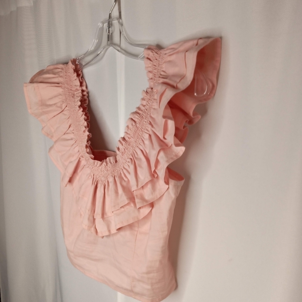 WILD FABLE Sleeveless Ruffle Top - Picture 3 of 9